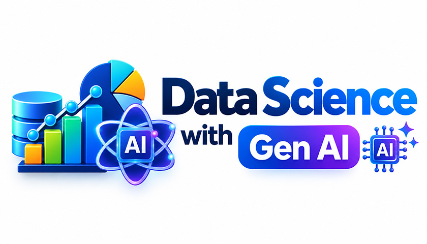 Data Science with Gen AI course banner